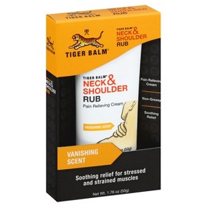 Tiger Balm Vanishing Scent Neck & Shoulder Rub 1.76 oz - 1 of 4