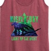 Women's - How to Train Your Dragon - Night Fury Light Up The Night Graphic Racerback Tank - 2 of 4