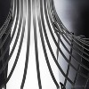 Urban Ambiance Luxury Modern Pendant Light,  10-1/2" x 10",  Midnight Black Finish, UHP2861 - 4 of 4
