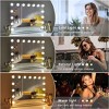 Vanity Mirror with Lights, Mirror with 15 Dimmable LED Bulbs for Dressing Room & Bedroom - 2 of 4