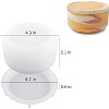 JDICTION Flat Matte Cup Shape Silicone Mold with Lid - DIY Resin/Concrete/Plaster Candle Jar, Flower Pot, Jewelry Storage Box - 2 of 4