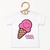 The Juniper Shop SmileyWorld Cool Summer Ice Cream Pink Toddler Short Sleeve Tee - 2 of 4