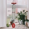 Woodstock Wind Chimes Signature Collection  Woodstock Pet Memorial Chime  24'' Silver Wind Chime - 2 of 4