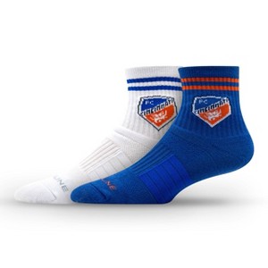 MLS Colorado Rapids Half Calf Knit 2pk Socks - 1 of 3