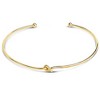 SHINE by Sterling Forever Gold Tone Love Knot Choker Necklace - 3 of 4