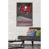 Trends International NFL Tampa Bay Buccaneers - Logo 20 Framed Wall Poster Prints - 2 of 4