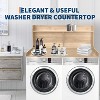 COZONY 2 Tier Washer Dryer Countertop, Laundry Room Organization Storage Topper with Edge - 4 of 4