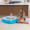 Jasonwell 34"x10" Inflatable Baby Pool for Toddlers 1-3, Soft Floor, Handles & Drain, Blow-up Bathtub & Ball Pit, Outdoor Summer Toy for Boys - 4 of 4