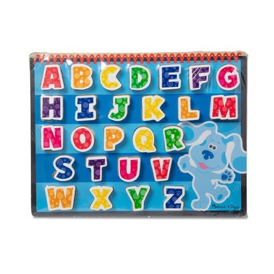 Melissa & Doug Blues Clues & You! Wooden Chunky Puzzle 26pc - Alphabet