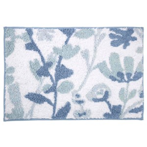Izod Mystic Floral Blue Reversible Rug - 1 of 3