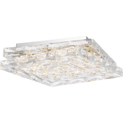 Quoizel Lighting Milania 1 - Light Flush Mount in  Polished Chrome