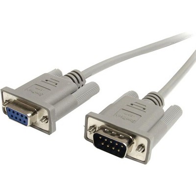 StarTech.com 25 ft Straight Through Serial Cable - DB9 M/F - Serial cable - DB-9 (M) - DB-9 (F) - 7.6 m - DB-9 Male - DB-9 Female - 25ft
