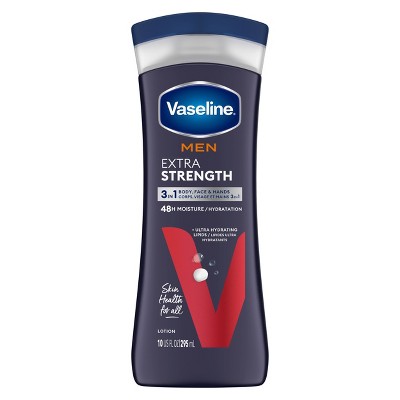Vaseline Mens Extra Strength Lotion - 10 fl oz