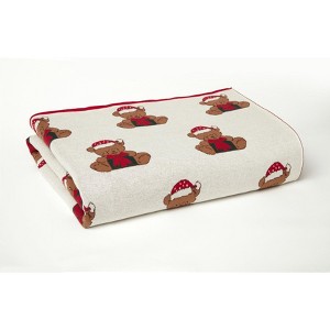 BrylaneHome Holiday Novelty Throw Blanket - 1 of 2