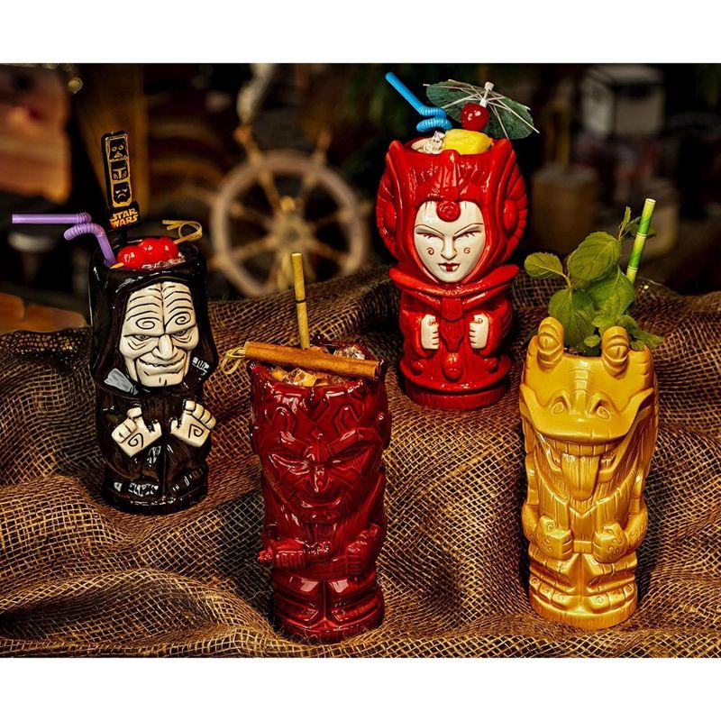 Beeline Creative Geeki Tikis Star Wars Jar Jar Binks Ceramic Mug | Holds 18 Ounces, 3 of 7