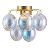 Artcraft Lighting Globo 4 - Light Semi-Flush Mount in  Brass - 2 of 3