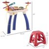 Acoinel Piano Toy Keyboard with Microphone and Stool for Kids - 3 of 4
