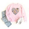 Simply Sage Market Women's Graphic Sweatshirt Heart Floral - 2 of 4