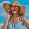 Women's Gold Boho Statement Necklace, Spiral Swirl Conch Pendant Beach Jewelry | Adjustable Summer Accessories Gift - 3 of 4