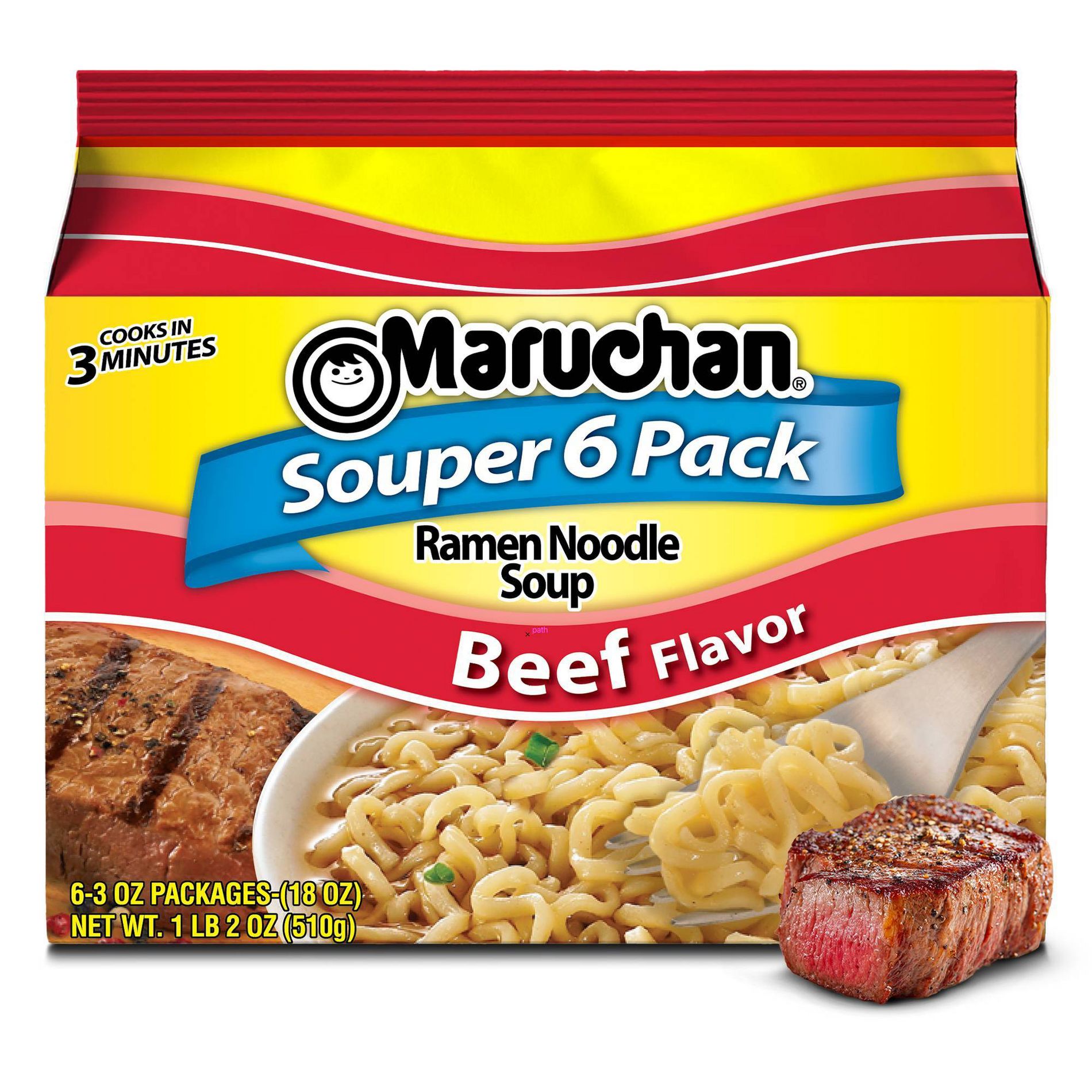 Maruchan Souper 6-Pack Ramen Noodle Soup