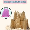 4E's Novelty 4 Sets Castle Beach Bucket & Shovel, Sand Castle Building Kit for Kids - 3 of 4