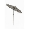 Home Fashions International 9' Round Suntastic Auto Tilt Outdoor Patio Canopy Market Umbrella - 2 of 2