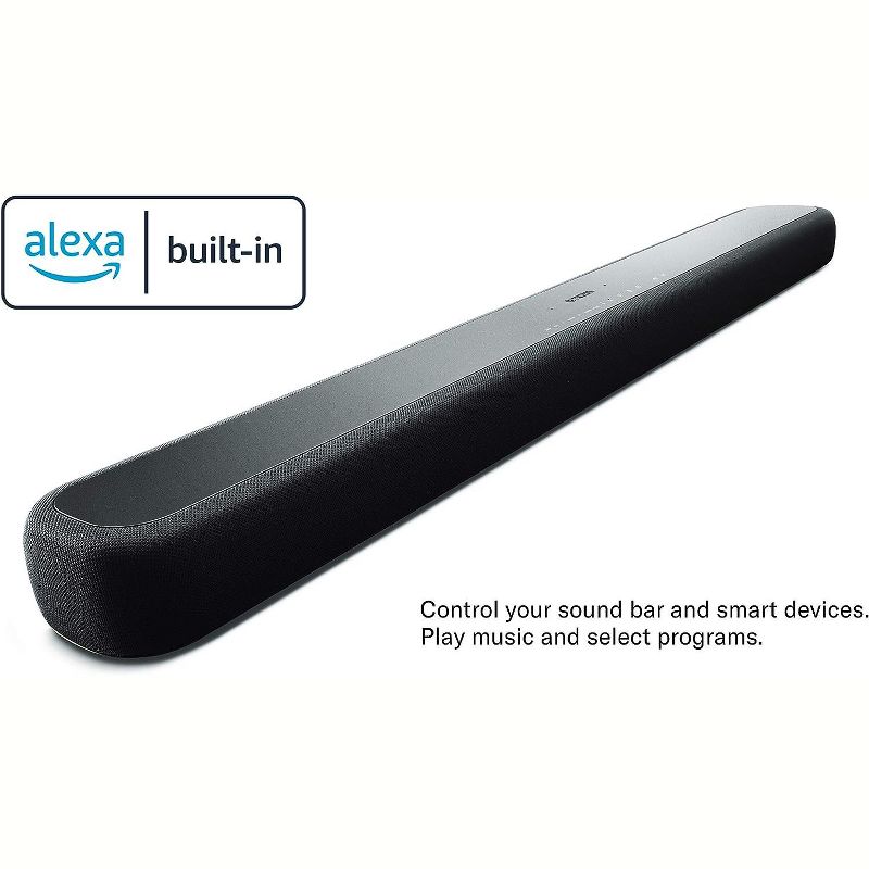 Yamaha ATS-2090 36" 2.1 Channel Soundbar and Alexa Built-in Wireless Subwoofer, 4 of 7