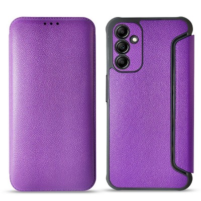 Reiko Magnetic wallet Leather phone case For Samsung Galaxy A14 5G