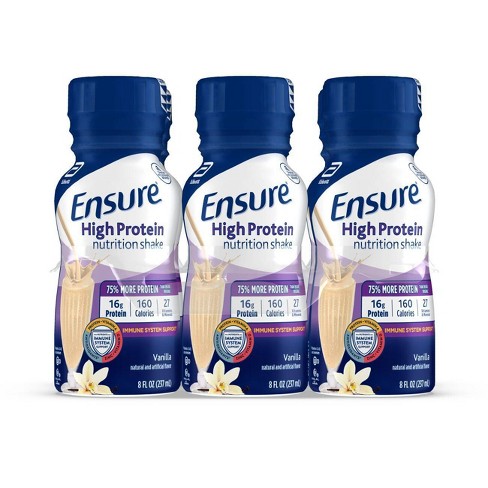Ensure High Protein Shake - Vanilla - 6ct/48 fl oz - image 1 of 4