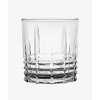 11 Ounce Double Old Fashion Drinking Glass-Textured Cut Glass, Set of 6 - 3 of 4