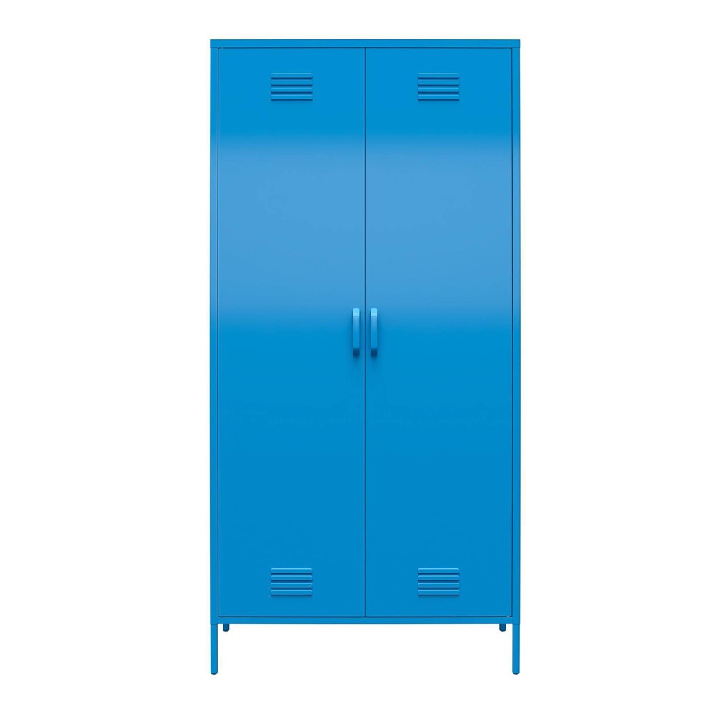 UPC 029986791146 - Cache Tall 2 Door Metal Locker Cabinet Bright Blue ...
