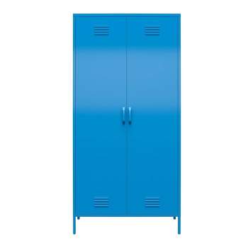 Cache Tall 2 Door Metal Locker Cabinet - Novogratz