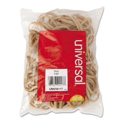 UNIVERSAL Rubber Bands Size 117 7 x 1/8 50 Bands/1/4lb Pack 04117