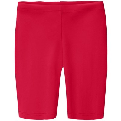 City Threads USA-Made Soft 100% Cotton Girls Long Bike Shorts