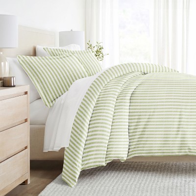 Stripe Pattern Premium Ultra Soft 3PC Duvet Cover & Shams Set, Easy Care - Becky Cameron (Shams Included)