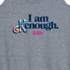 Women's - Barbie - I Am Kenough Tie Dye Graphic Racerback Tank - 2 of 4