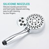 PAGED High Pressure Shower Heads 5 Mode Adjustable Settings Handheld Shower Head with Hose for Bathroom - 4 of 4
