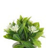 Unique Bargains Artificial Plants Pot Plastic 5.51"x4.72"x6.30" 1 Pcs - 4 of 4