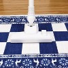 Runner Rug, Washable Checkered Christmas Carpet, Soft Low Pile Non-Slip Rug for Kitchen, Entryway or Hallway Decor - 3 of 4