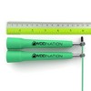 WOD Nation Adjustable Speed Jump Rope For Men, Women & Children, Fitness Skipping Rope for Boxing, MMA and Endurance (Green) - 3 of 4