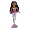 Aurora Sea Sparkles Sea Shimmers 18" Sophia Mermaid Purple Stuffed Doll - 2 of 4