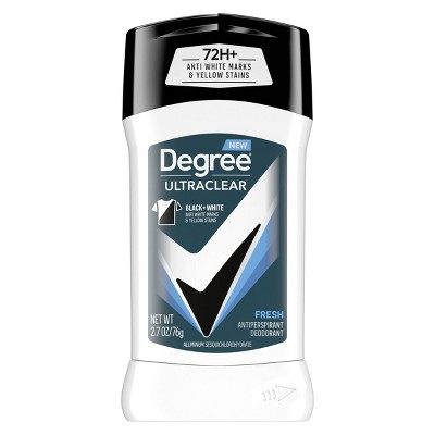 Degree Men Ultraclear Black + White Fresh 72-Hour Antiperspirant & Deodorant - 2.7oz