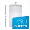 Ampad Memo Pads, Narrow Rule, Assorted Cover Colors, 60 White 3 x 5 Sheets, 3/Pack - image 2 of 4