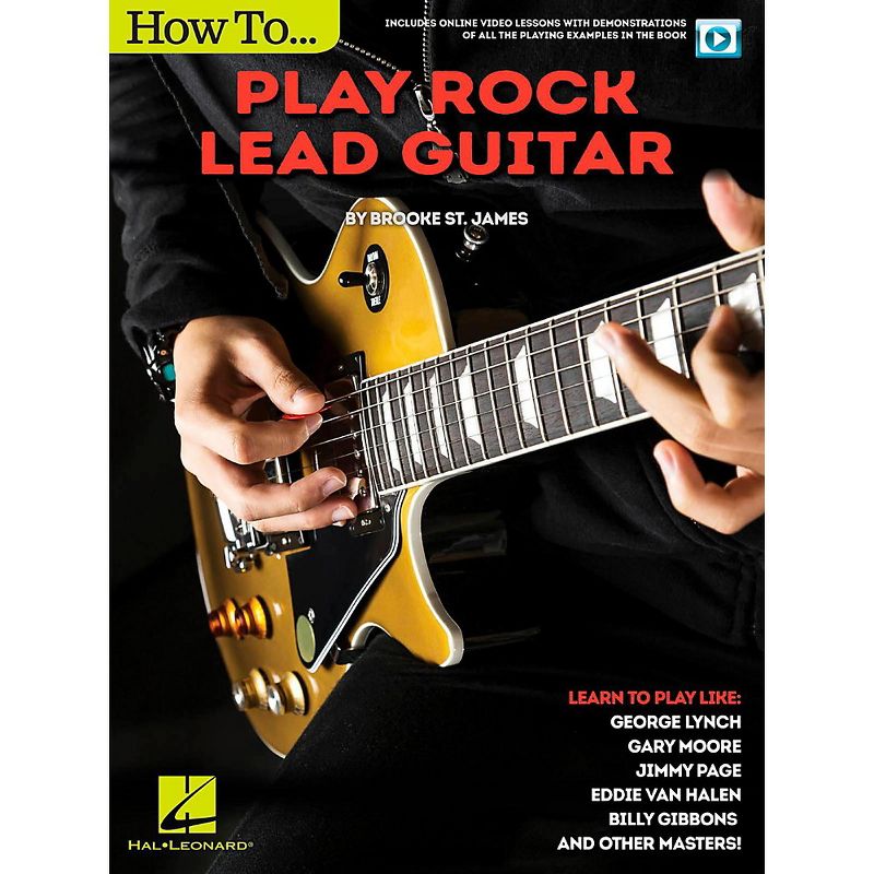 Hal Leonard How to Play Rock Lead Guitar Book/Video Online, 1 of 2