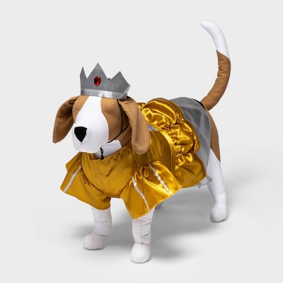 Royal Gown and Crown Dog Costume Set - XS - Hyde & EEK! Boutique™