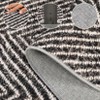 Printed Area Rug, Realistic Braided-Look Textured Rugs, Machine Washable Non-Slip Indoor Carpet for Living Room, Bedroom & Durable Home Decor - 3 of 4