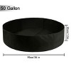 GOTGELIF Stylish 50-Gallon Breathable Felt Grow Bags Planter Perfect for Balcony Garden - 4 of 4