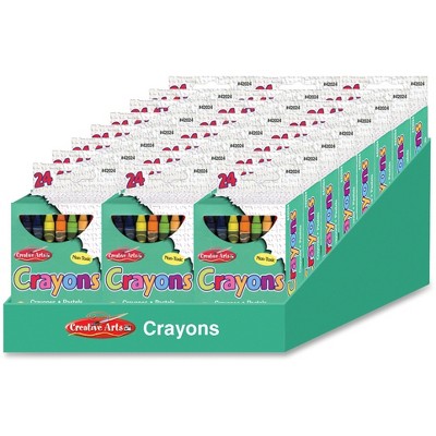 Charles Leonard, Inc Crayons Non-Toxic 24/Display Assorted 42024ST