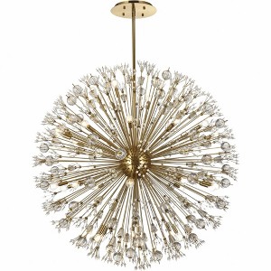 Elegant Lighting Vera 34 - Light Pendant in  Gold - 1 of 4