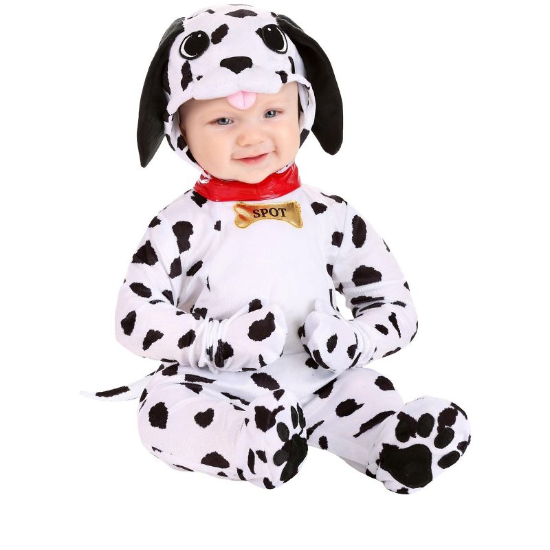 HalloweenCostumes.com Infant Dapper Dalmatian Costume, 1 of 6